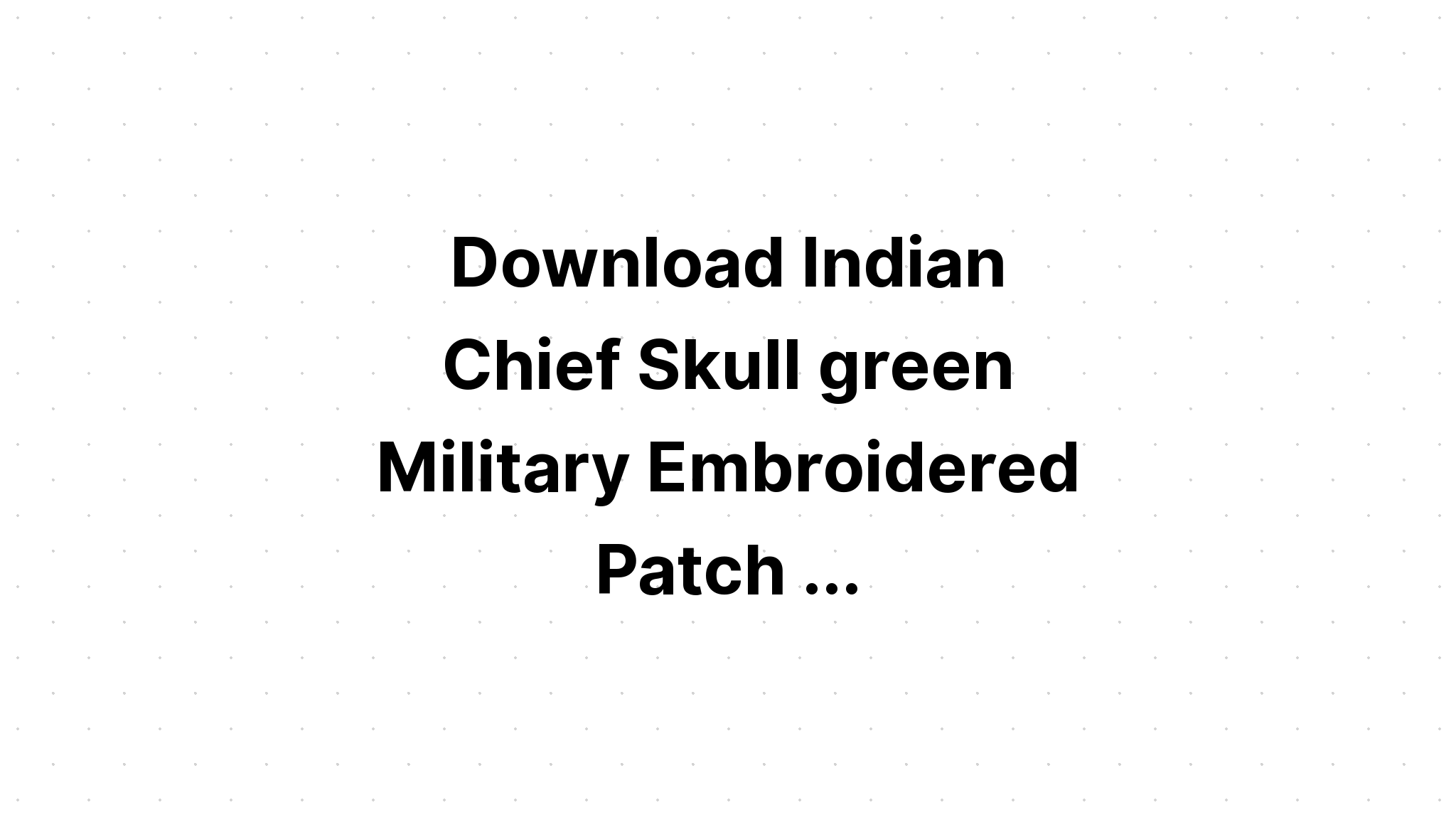 Download Sublimation Skull Green Military Bandana SVG File